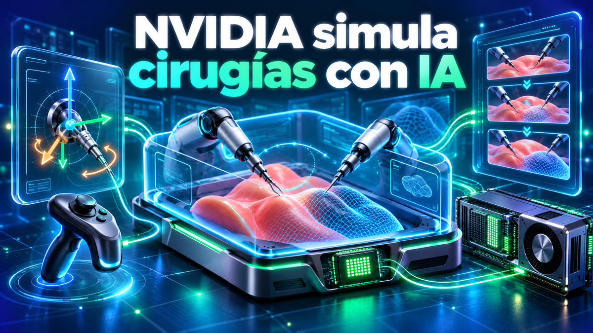 NVIDIA presenta Cosmos3-H-Dreams: inteligencia artificial para simular cirugías en tiempo real