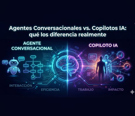 Agentes Conversacionales vs. Copilotos IA: qué los diferencia realmente