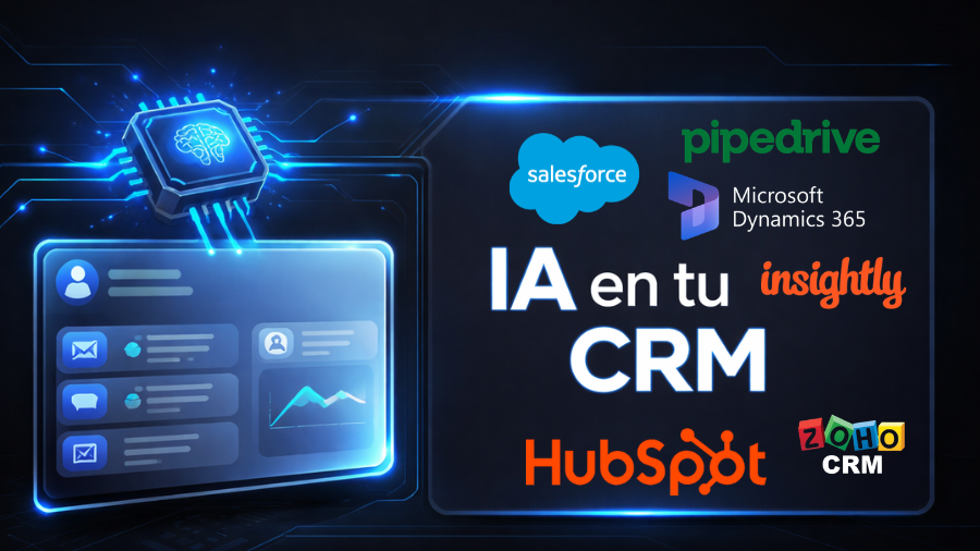 ¿Puedo conectar ChatGPT con mi CRM? Cómo integrar IA generativa con Salesforce, HubSpot, Dynamics y otros sistemas (Guía 2026)