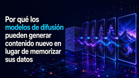 Por qué los modelos de difusión pueden generar contenido nuevo en lugar de memorizar sus datos