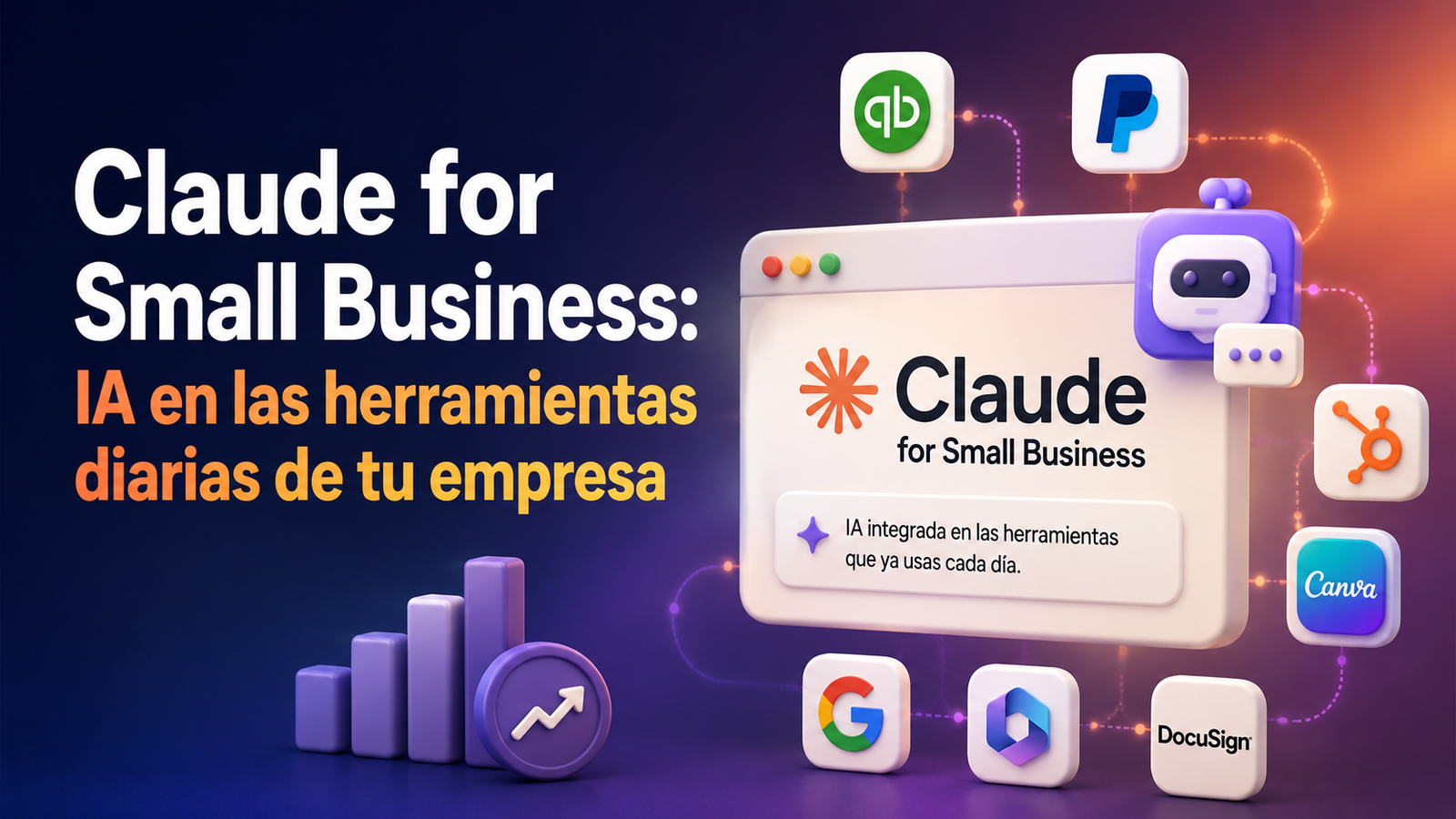 Claude for Small Business: Anthropic lleva la IA a las herramientas diarias de las pequeñas empresas