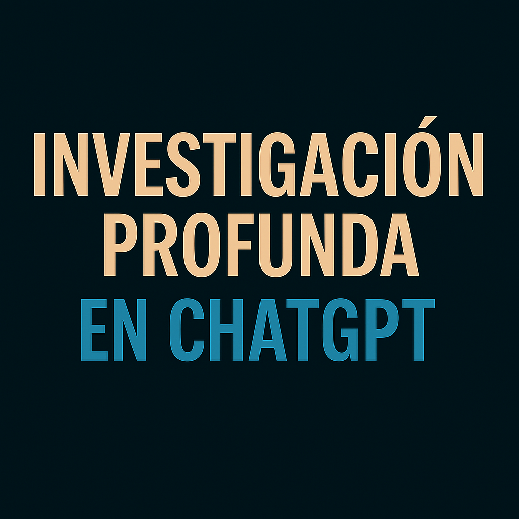 Investigación profunda en ChatGPT: más allá de la búsqueda tradicional