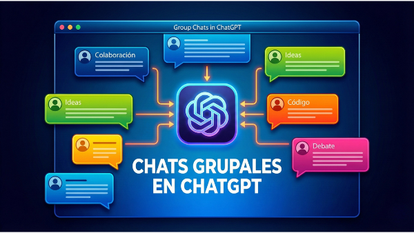 ChatGPT estrena chats en grupo: el primer paso para pasar de la IA individual a colaboración real