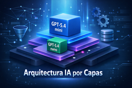 GPT-5.4 mini y nano: OpenAI refuerza la IA eficiente y acelera el paso de los modelos únicos a las arquitecturas por capas