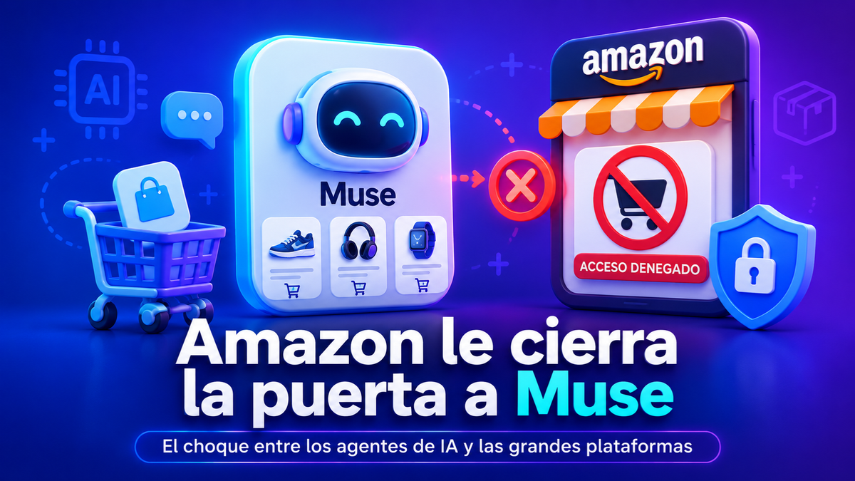 Amazon bloquea Muse: empieza la batalla entre los agentes de IA y las grandes plataformas
