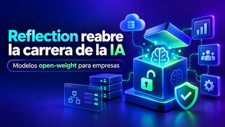 Reflection quiere reabrir la carrera de la IA con un modelo que las empresas puedan controlar