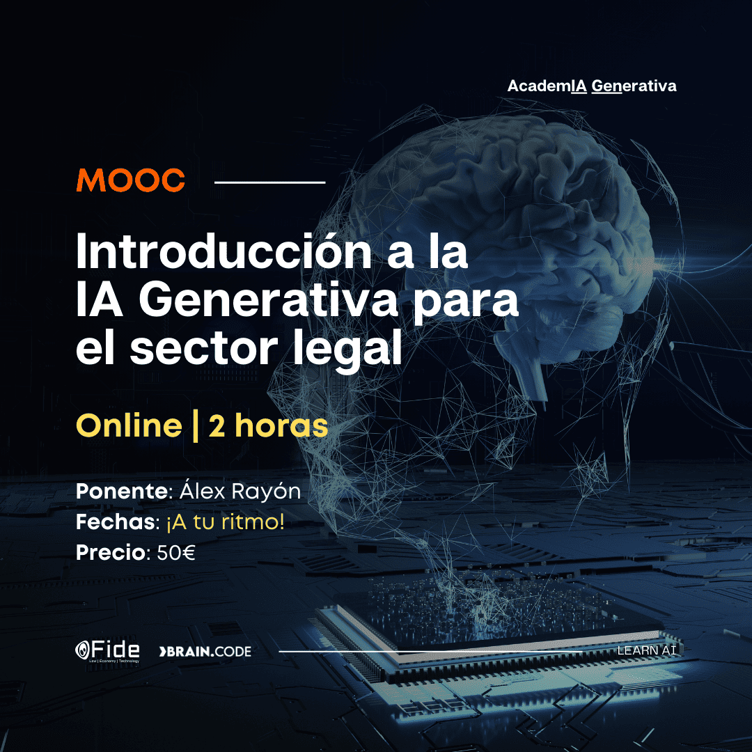 AcademIA Generativa | Introducción a la IAG para el sector legal: Ya disponible