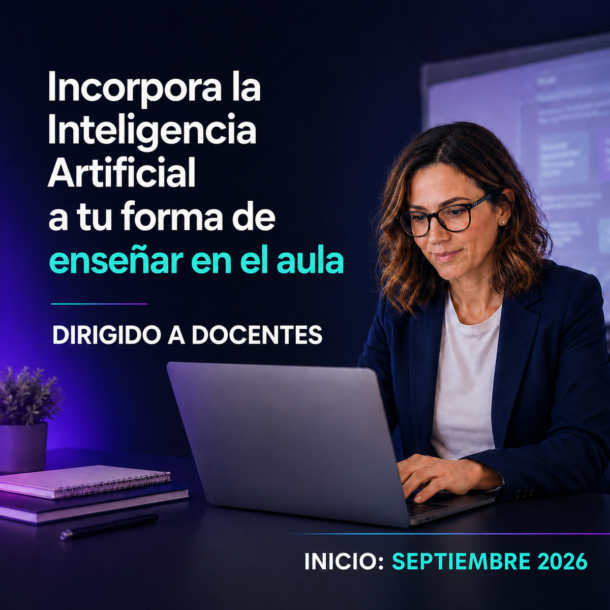 Incorpora la Inteligencia Artificial a tu forma de enseñar en el aula | Train the Trainers